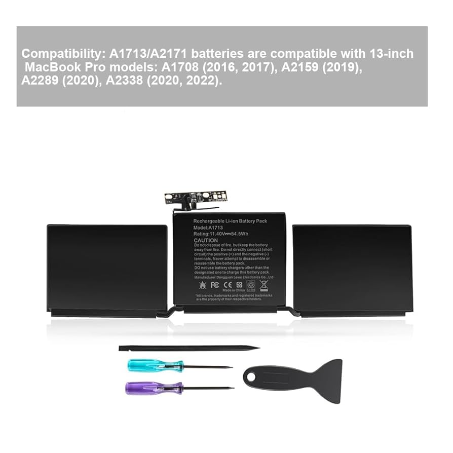 ［新品バッテリー］AppleMacBookPro 13inch 2018/417 Amazon.co.jp: 「Power-connoisseur」Apple対応MacBook Pro 13